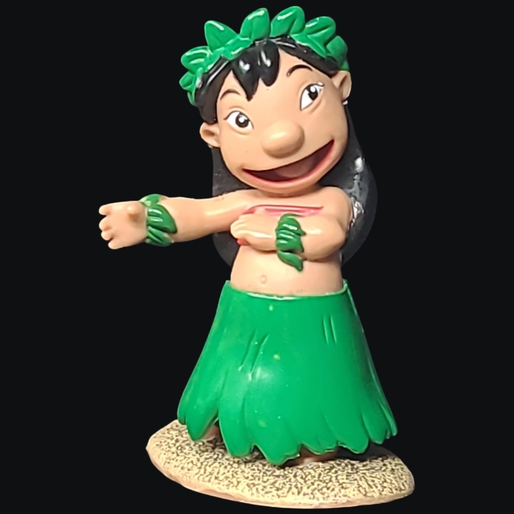 Disney's PVC Figure "Lilo Pelekai" In A Hula Dancing Pose From Lilo & Stitch